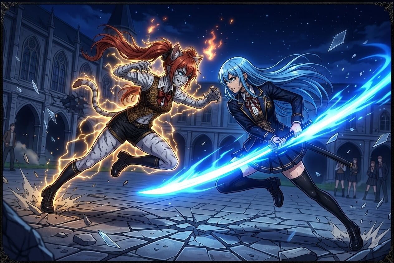 Rememhal Preparatory Academy - Blue Blade