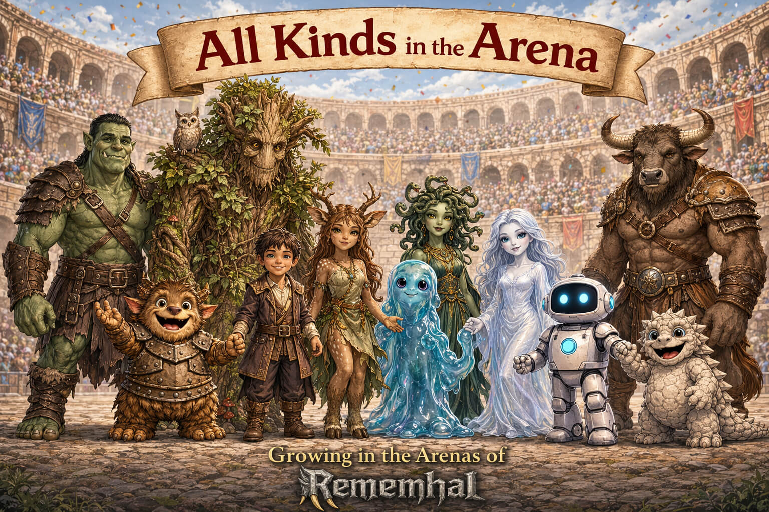 All Kinds in the Arena