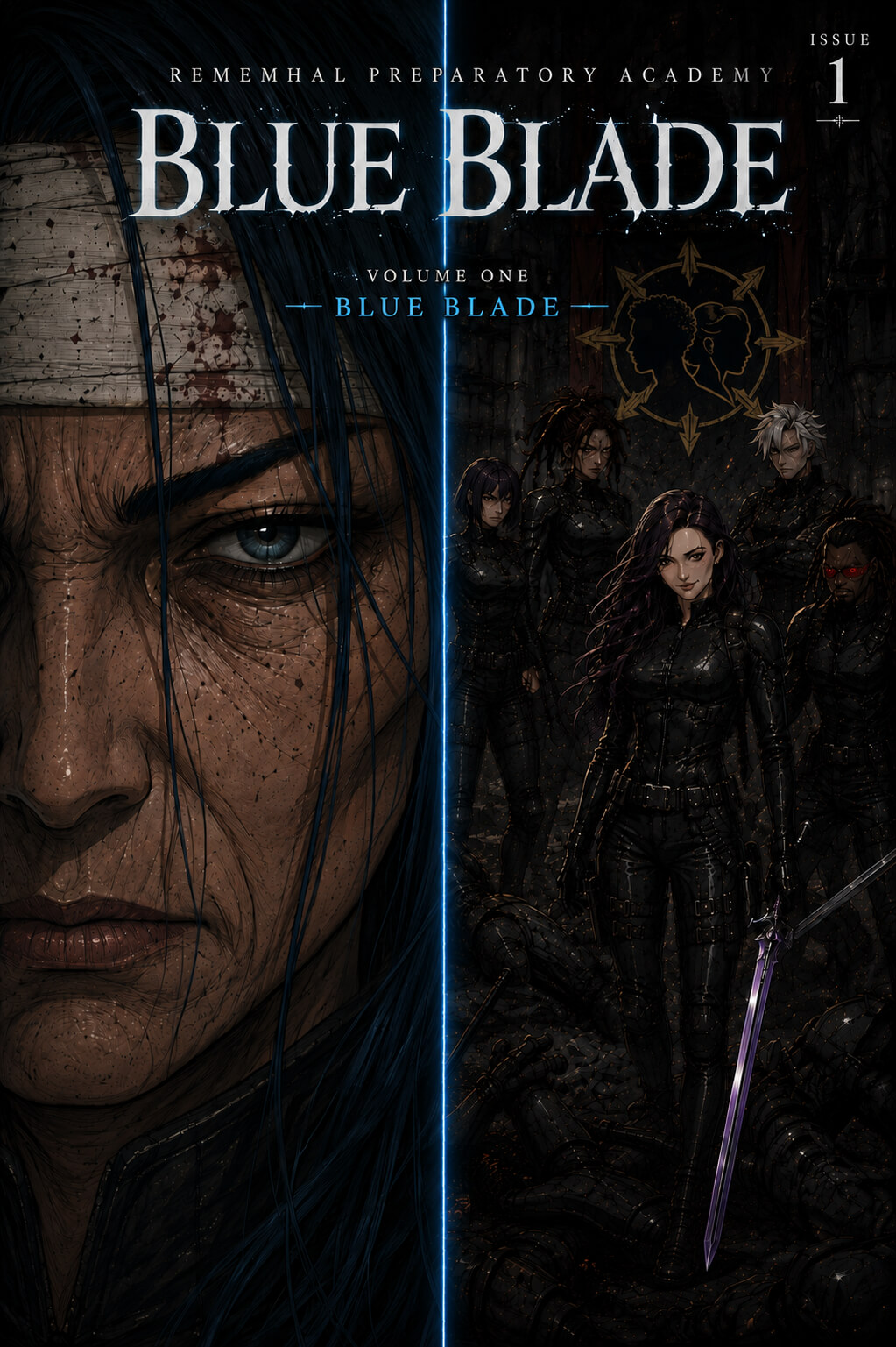 Blue Blade Cosmic Issue 1 Cover